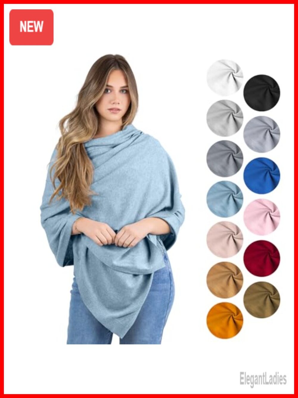 Oversized Cotton Shawl Wrap Travel Scarf Shoulder Stole